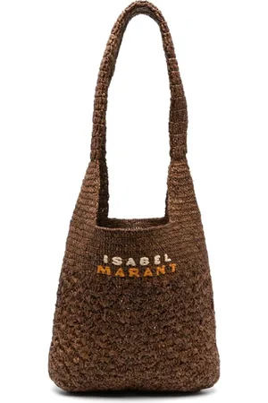 Isabel Marant Taske, Dame, Brun, ONE SIZE, Uld, Praia Small Bag