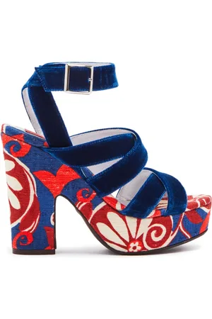 La DoubleJ Sko, Dame, Flerfarvet, 36 EU, Medal Wedge Sandaler