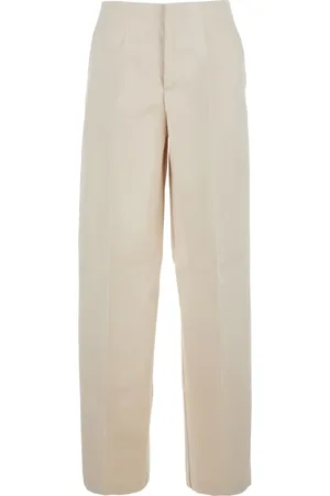Serafini Bukser, Dame, Hvid, XS, Wide Leg Skræddersyede Bukser