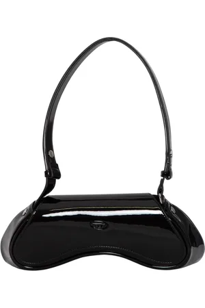 Diesel Taske, Dame, Sort, ONE SIZE, Skinnende Crossbody Taske i T8013