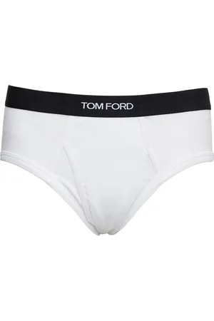 Tom Ford Undertøj, Herre, Hvid, S, Bomuld, Elastisk Talje Underkjole