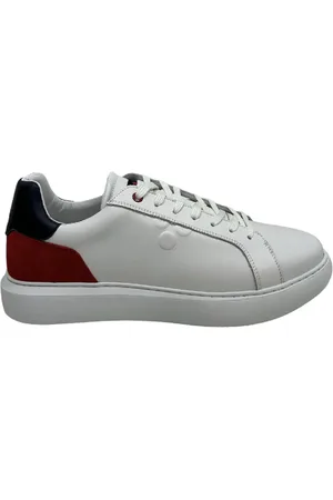 Peuterey Sko, Herre, Hvid, 42 EU, Læder, Hvide Læder Sneakers