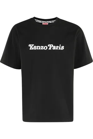 Kenzo Top, Herre, Sort, L, Bomuld, Stilfuld bomulds T-shirt