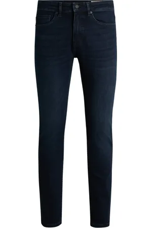 HUGO BOSS Jeans, Herre, Blå, W36, Uld, Delaware Slim Fit Jeans