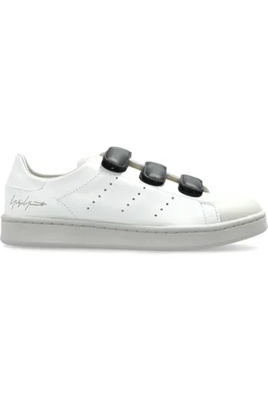 Y-3 Sko, Dame, Hvid, 39 1/2 EU, Læder, Stan Smith Velcro Sneakers