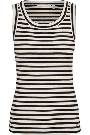 INWEAR Top, Dame, Hvid, L, Bomuld, Sleeveless Top