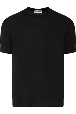 Jil Sander Top, Herre, Sort, M, Uld, T-shirt