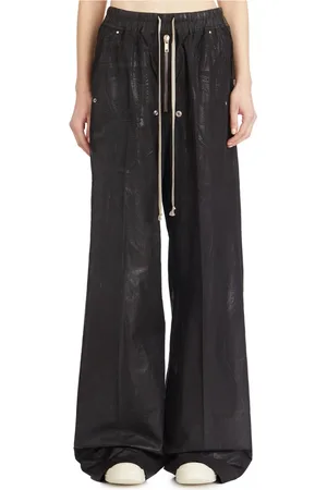 Rick Owens Bukser, Dame, Sort, XS, Sorte Geth Belas Bukser