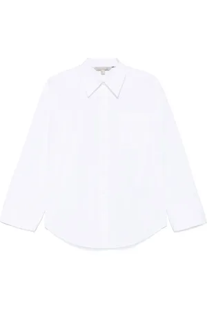 Barbour Bluser & Skjorter, Dame, Hvid, S, Hvid Knappet Skjorte Brystlomme
