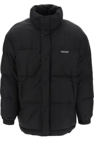 Isabel Marant Jakke, Herre, Sort, S, Uld, Quilted Oversized Puffer Jakke