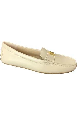 Ralph Lauren Sko, Dame, , 37 EU, Læder, Barnsburry Flats Driver Loafers