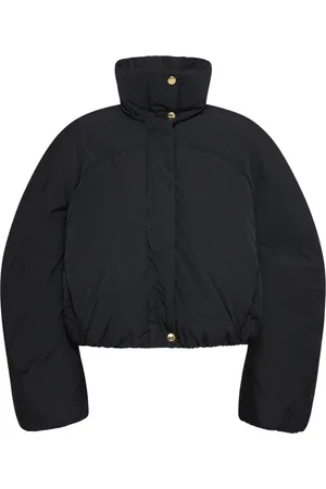 Jacquemus Jakke, Dame, Sort, M, Bomuld, La Doudoune Courte Caraco Pufferjakke