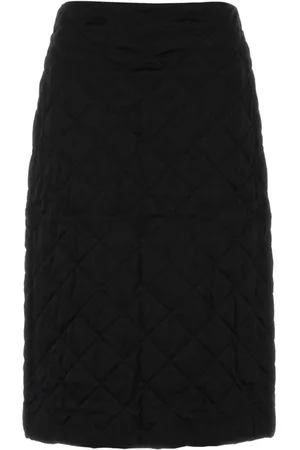 Jil Sander Nederdel, Dame, Sort, XS, Viskose Midi Nederdel