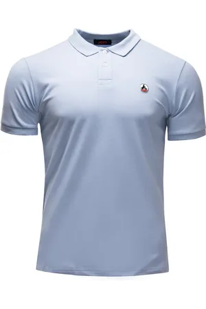 Jott Top, Herre, Blå, L, Bomuld, Polo Shirt Marbella