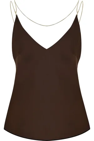 Kocca Top, Dame, Brun, XS, Sleeveless Top