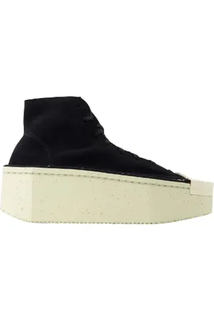 Y-3 Sko, Dame, Sort, 40 1/2 EU, Bomuld, Fabric Sneakers