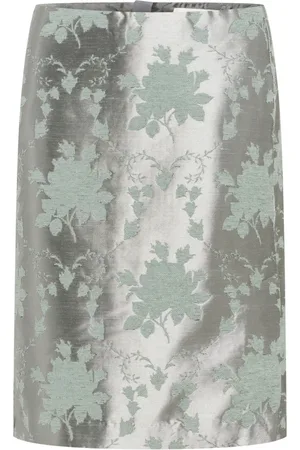 INWEAR Nederdel, Dame, Grøn, S, Agave Grøn Midi Nederdel