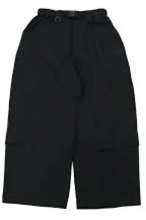 Y-3 Bukser, Herre, Sort, L, Uld, Stilfulde Brede Bukser