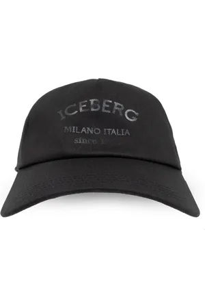 Iceberg Tilbehør, Herre, Sort, ONE SIZE, Bomuld, Cap med logo