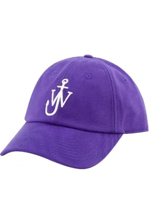 J.W.Anderson Tilbehør, Dame, Blå, ONE SIZE, Canvas Baseball Cap