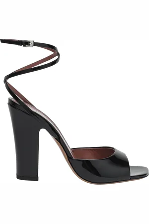 PARIS TEXAS Sko, Dame, Sort, 37 EU, Læder, Lara Sandal Høj Hæl Sandal