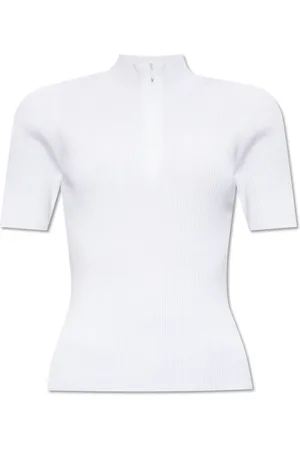 Tory Burch Bluser & Skjorter, Dame, Hvid, S, Short Sleeve Top