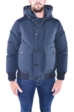 Woolrich Jakke, Herre, Blå, S, Bomuld, Polar Bomber Jakke