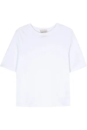 SEMICOUTURE Top, Dame, Hvid, L, T-shirts