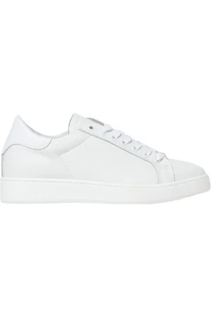 Twin-Set Sko, Dame, Hvid, 40 EU, Læder, Hvide Læder Sneakers