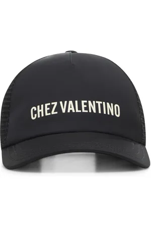 VALENTINO GARAVANI Tilbehør, Herre, Sort, 59 CM, Uld, Justerbar Kasket
