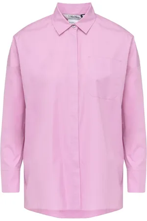 Max Mara Skjorte, Dame, Lyserød, 2XS, Uld, Stilfuld Gerona Kjole