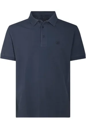 Etro Top, Herre, Blå, 3XL, Bomuld, Klassisk Polo Skjorte Blå