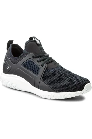 Ralph Lauren Sko, Herre, Blå, 44 EU, Uld, Stilfulde Train Sneakers