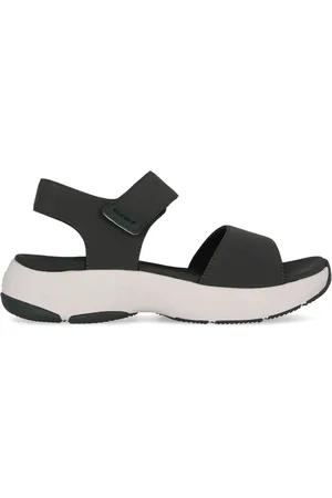 ECOALF Sko, Dame, Grøn, 40 EU, Casual Khaki Flade Sandaler til Kvinder