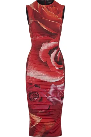 Roberto Cavalli Kjole, Dame, Rød, S, Rød Bikini Badedragt