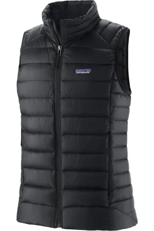 Patagonia Jakke, Dame, Sort, L, Nylon, Letvægts Dunjakke Vest