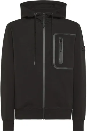 Peuterey Sweathshirts & Hoodies, Herre, Sort, M, Bomuld, Parker 01 Nero