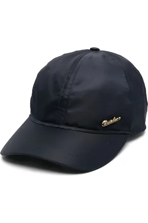 Borsalino Tilbehør, unisex, Blå, 58 CM, Uld, Regn Baseball Cap til Vandring