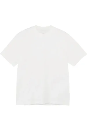 Y-3 Top, Herre, Hvid, XL, Uld, Kortærmet Logo T-shirt