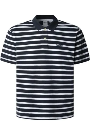 Pepe Jeans Top, Herre, Blå, L, Klassisk Polo Skjorte med Tidløs Stil