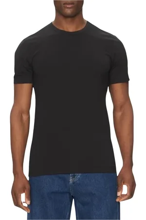 Calvin Klein Top, Herre, Sort, XL, Bomuld, Sort Crew Neck T-Shirt 3-Pakke