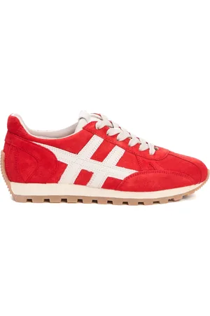 Hogan Sko, Dame, Rød, 37 EU, Læder, Røde Sneakers Dame Sko Ss25