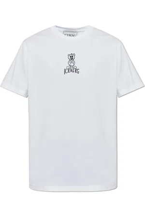 Iceberg Top, Herre, Hvid, XL, Bomuld, T-shirt med print