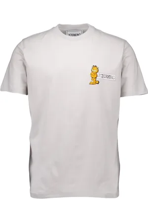 Iceberg Top, Herre, Grå, XS, Bomuld, Lysegrå T-shirt