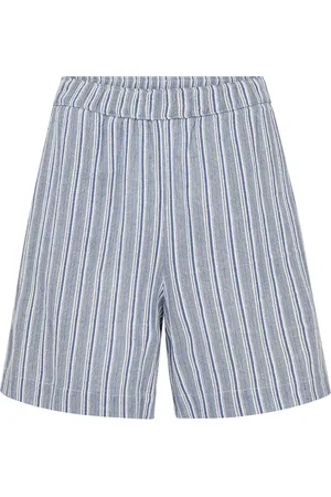 Mos Mosh Shorts, Dame, Blå, S, Bomuld, Stribet Friz Shorts & Knickers