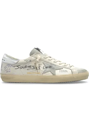 Golden Goose Sko, Herre, , 41 EU, Uld, Sneakers Super-Star Classic Med Liste