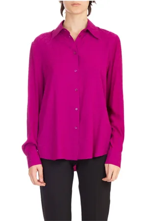 Pinko Bluser & Skjorter, Dame, Lilla, 2XS, Smorzare Skjorte