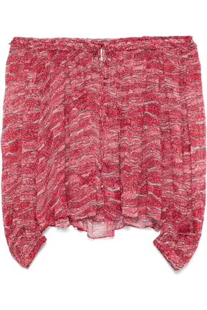 Isabel Marant Bluser & Skjorter, Dame, Rød, XS, Uld, Etoile Skjorte