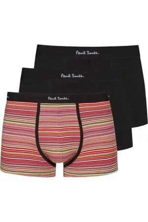Paul Smith Undertøj, Herre, Flerfarvet, M, Uld, Branded Boxers 3 Pack