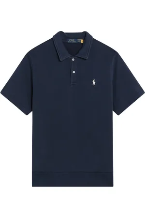 Ralph Lauren Top, Herre, Blå, L, Bomuld, Kortærmet Poloskjorte